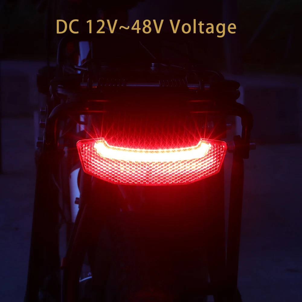 Задний фсветильник рь для электровелосипеда 12 В 24 36 48 | Спорт и развлечения