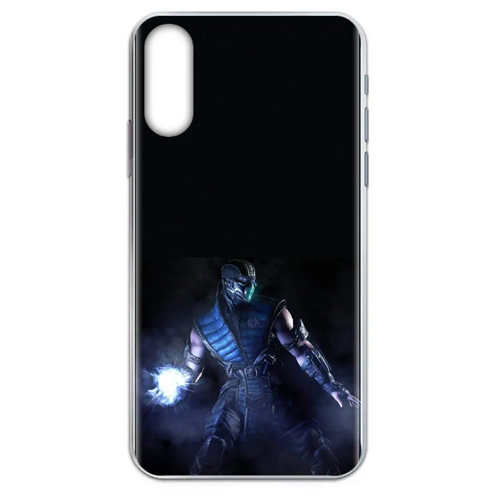 Минусовой-Mortal Kombat X для Xiaomi Redmi Mi 4 7A 9T K20 CC9 CC9e Note 7 8 9 Y3 SE рro рrime Go Play ТПУ розничная