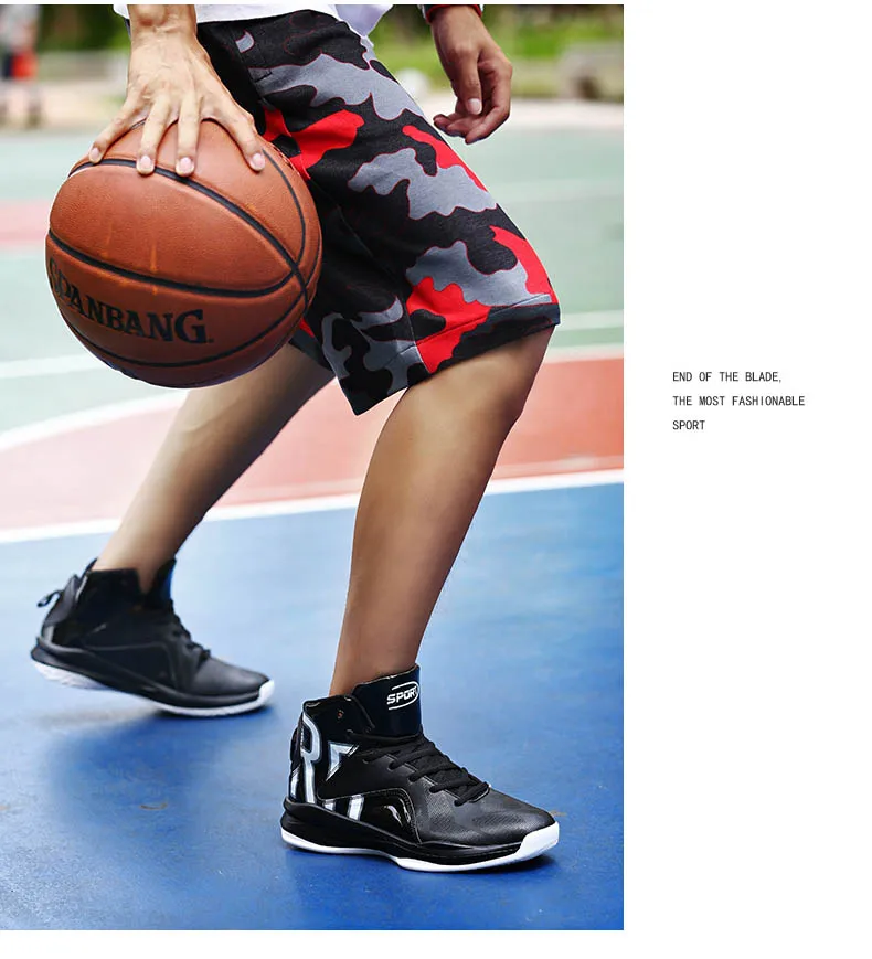 Обувь с высоким берцем Jordan Баскетбольная обувь Для мужчин s пропускающие воздух амортизирующие кроссовки противоскользящая Спортивная футболка с надписью Lebron James обувь Для мужчин тренажерный зал сапоги спортивн