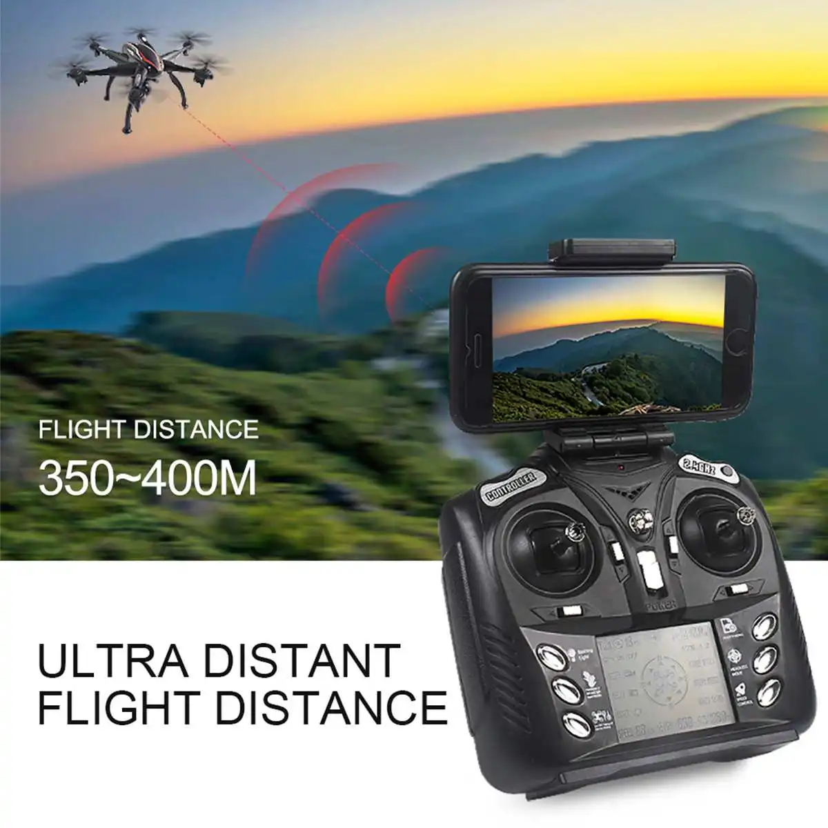 Дрон RC gps 5G WiFi 1080P камера умный режим следования 6 осевой гироскоп Квадрокоптер