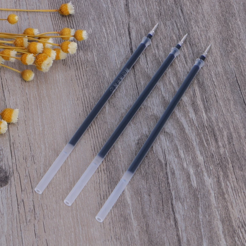 

10 Pcs Ink Disappear Invisible Slowly Gel Pen Refill Blue