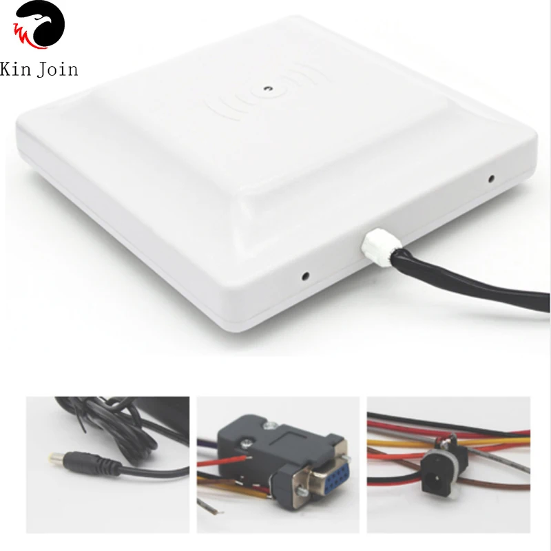 

UHF RFID Card Reader 6m Long Distance Range with 8dbi Antenna RS232/RS485/Wiegand TCP/IP Read Integrative UHF Reader