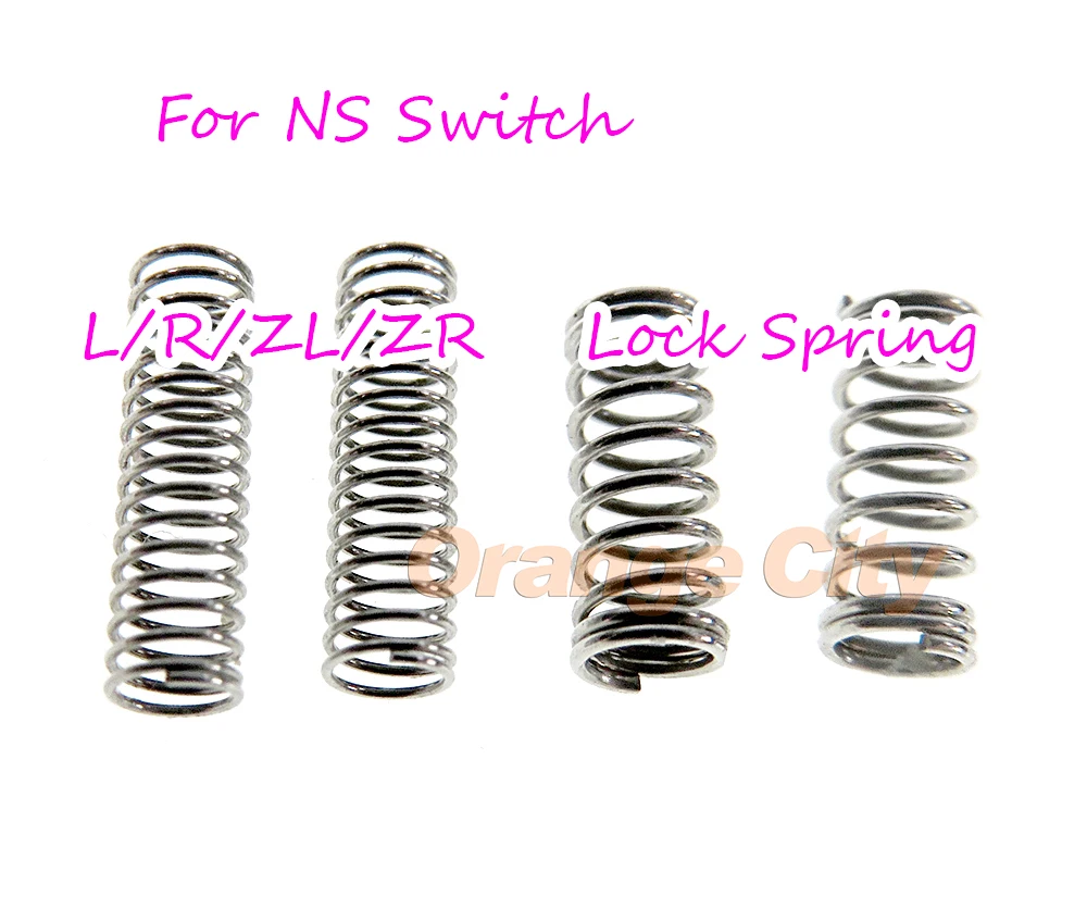 200 шт. короткие металлические замки ремонтная пружина для Nintendo Switch Lock L R ZL ZR