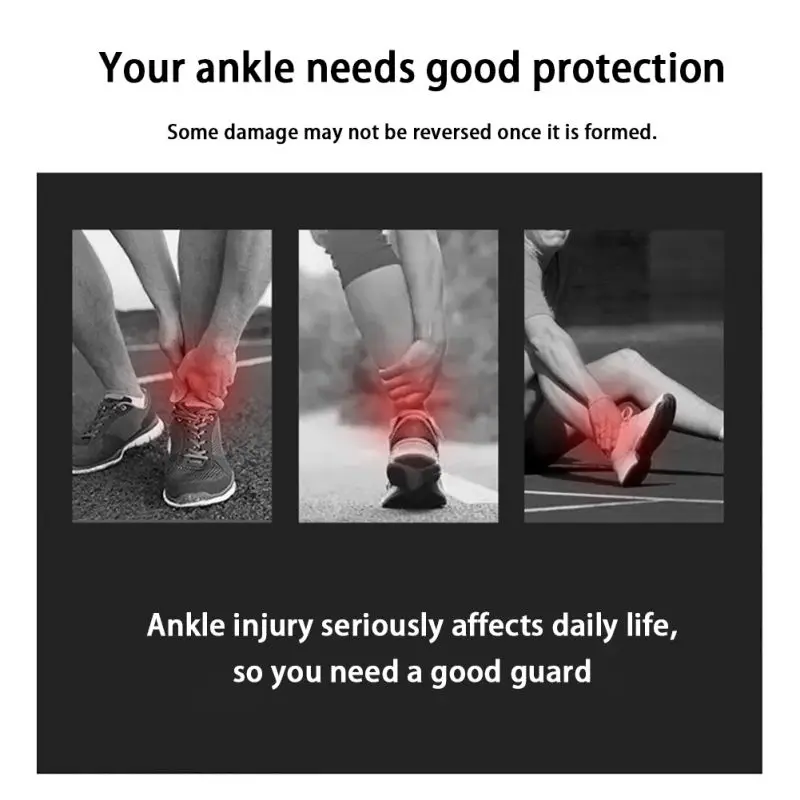 

Ankle Brace Compression Foot Ankle Support Sleeve Elastic Breathable Sports Socks For Injury Recovery Joint Pain 1 pc