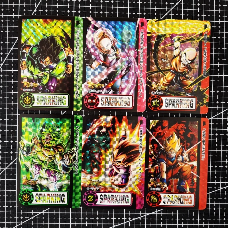 26 шт./компл. Dragon Ball Z легенды искрящие специальные № 1 супер сайян Гоку Вегета