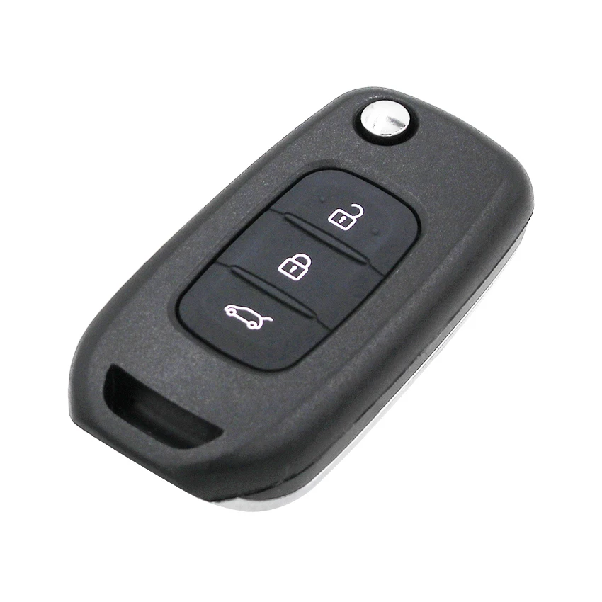 3 кнопки флип дистанционный ключ 433 МГц PCF7961 4A чип для Renault Kadjar Captur Megane 3 символ 2013- CWTWB1G767 HU136 uncut blade