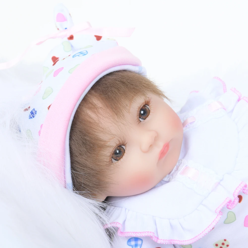 18 &quotBebe Reborn Мягкие силиконовые реалистичные игрушки для детей детские куклы Menina