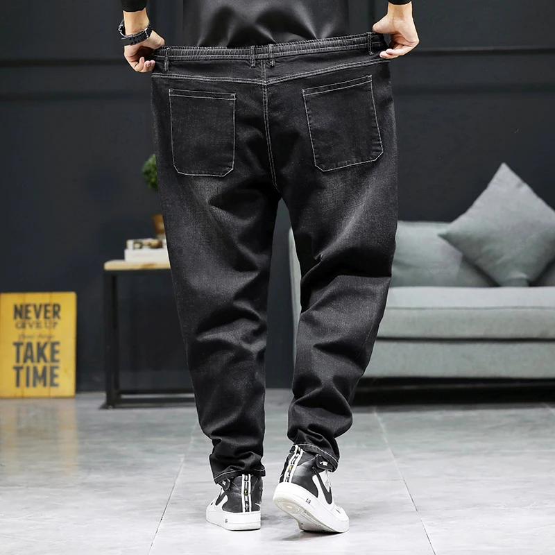 10XL 9XL overSize Man Jeans Homme Man Pants Mannen Jeans Men Black Jeans Denim  New Jeans Baggy Pants Men Jeans for Men Comfort