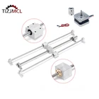 Направляющие для 3D-принтера, рельсовые наборы T8, длина ходового винта 100 мм + линейный вал 8x100 мм + KP08 SK8 SC8UU + Корпус гайки + муфта + шаговый двигатель