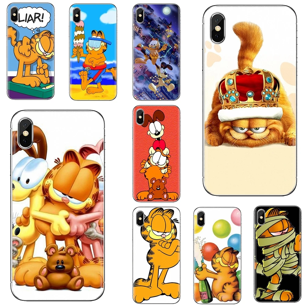 Силиконовый чехол для LG G2 G3 G4 Mini G5 G6 G7 Q6 Q7 Q8 Q9 V10 V20 V30 X Power 2 3 Spirit Take a BERRY Break Garfield