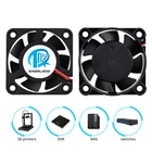 Охлаждающий вентилятор для 3D-принтера, 24 В, 12 В, 5 В, 40 мм x 40 мм x 10 мм, с 2-контактным разъемом XH2, 54 проводом, 30 см, чехол для компьютера, 4010