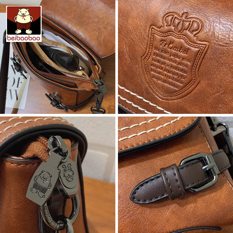 

VIntage Women Shoulder Bags Luxury Pu Leather Female Messenger Bag Ladies Dress Crossbody Bag 2021 New Designer Handbags