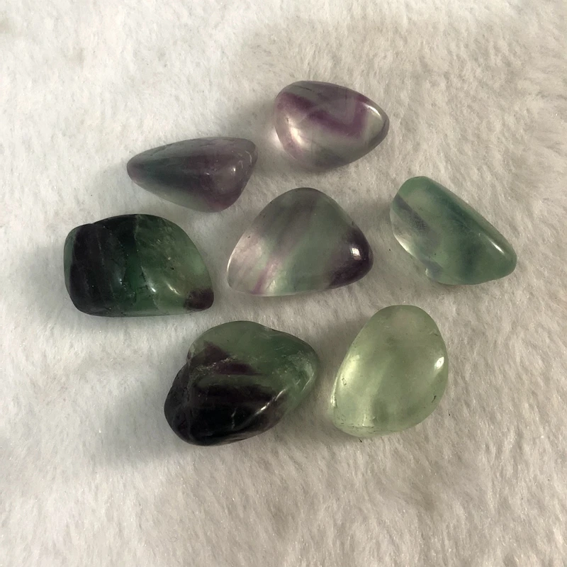 Оптовая продажа 4 шт./лот натуральный Радужный флюорит 6 + опущенный исцеляющий
