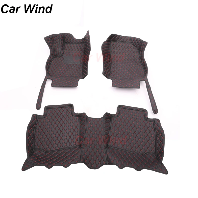 

Customized Leather Auto Lexury Car Mats Floor Carpets Rugs Set For Suzuki Vitara 2016 2017 2018 Interior details accessories