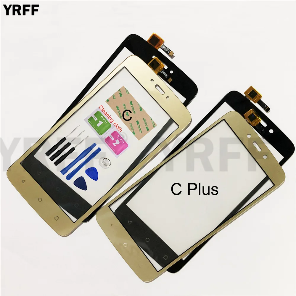 

Сенсорный экран для Motorola Moto C Plus, дигитайзер сенсорного экрана, переднее стекло, панель объектива