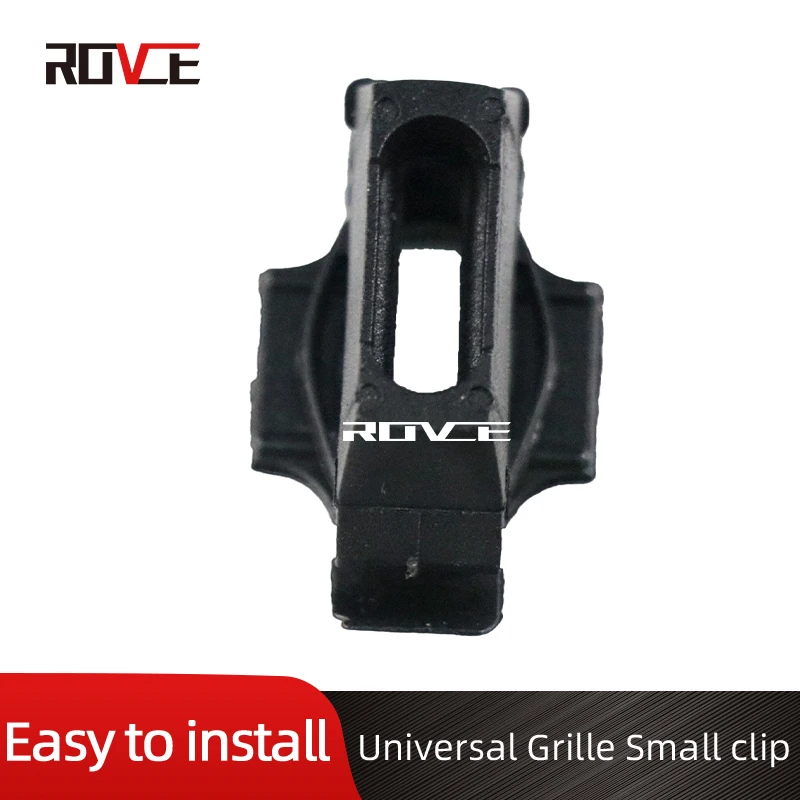 Универсальный маленький зажим ROVCE, универсальный зажим для переднего бампера, решетки радиатора, маленькая карта LR018173, автомобильные аксессуары, пластиковый зажим