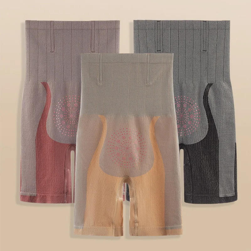 Женские трусики с завышенной талией обтягивающие живот шорты для коррекции