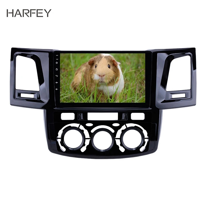 Harfey 9 'ƈDIN Android 8 1 автомобильное радио для 2008 2014 Toyota Fortuner/Hilux Руководство A/C левая