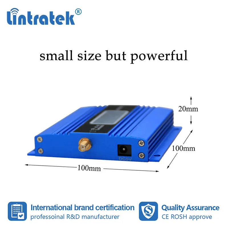 Lintratek GSM 900 Celular усилитель LCD UMTS 900mhz ретранслятор сигнала сотового телефона