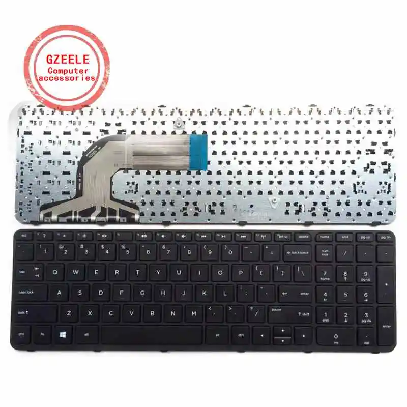 Английская клавиатура для ноутбука HP Pavilion 350 G1 351 356 355 G2 6037b0095501 SG 59840 XUA 752928 001 758027