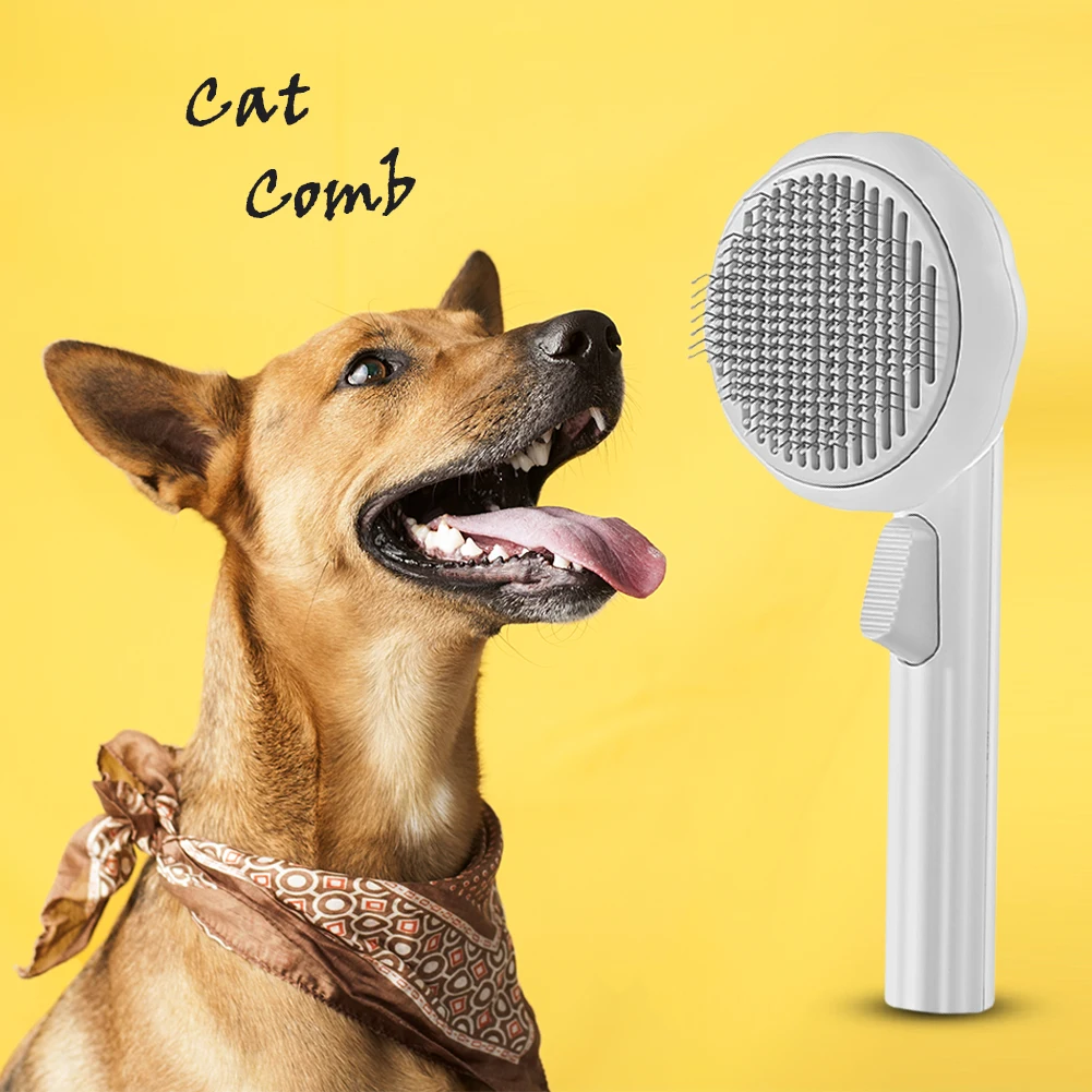 Щетка для груминга кошек расческа мягкого удаления шерсти у Незакрепленная