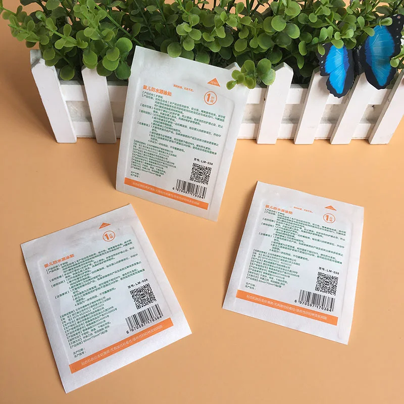 Protector de ombligo transpirable para reci&eacute;n nacido, 10 Uds., resistente al agua, para ba&ntilde;o de beb&eacute;-5