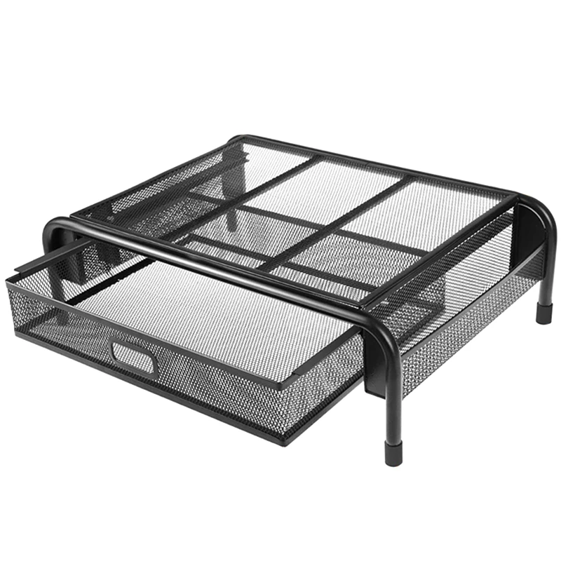 Подставка для монитора сетчатая металлическая подставка принтера с ящиками и