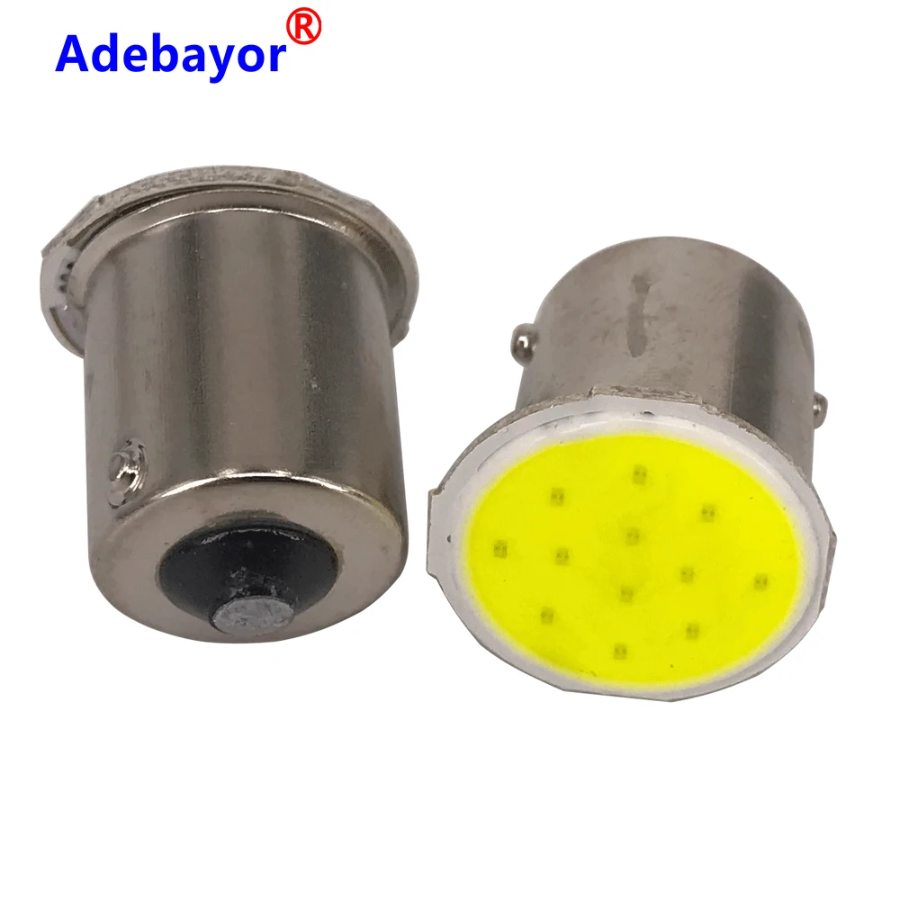 

200PCS 1156 Led COB 12 Lights chips BA15S P21W Auto Car Turn Signal Light Reverse Lamps Tail Lamp Motorcycle Accessories