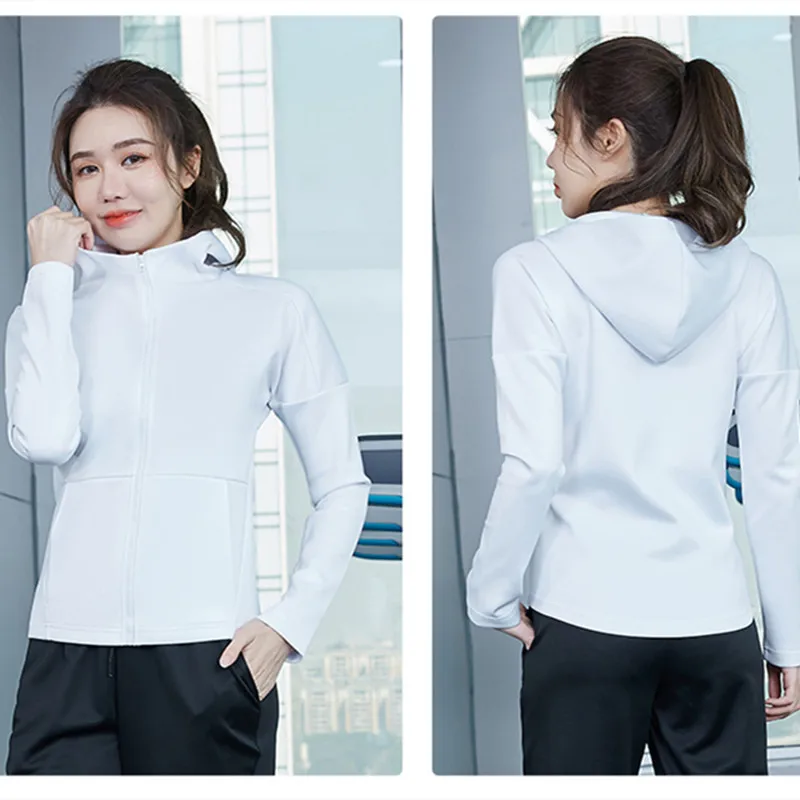

Running Sports Suit Women Yoga Set Gym Clothing Workout Hoodies Pants Outfit 2pcs/set Autumn Fitness Training Jogging Sportswear