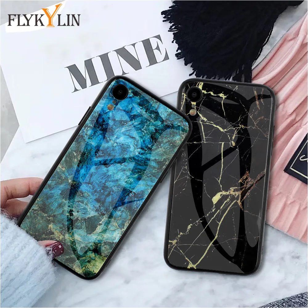 Мраморный блестящий чехол для телефона iphone XS MAX мягкая задняя крышка из ТПУ 6 S 7 8