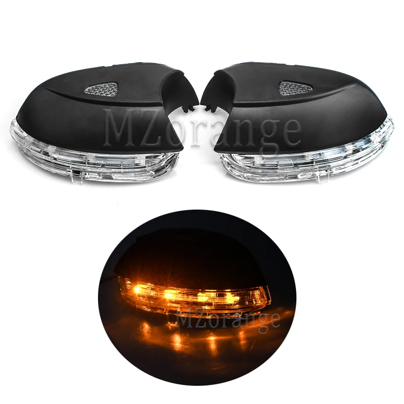 

Rearview Mirror Turn Signal Light for Volkswagen Jetta MK6 Passat B7 CC Beetle Eos Scirocco Yellow LED Mirror Lamp Wing Cover
