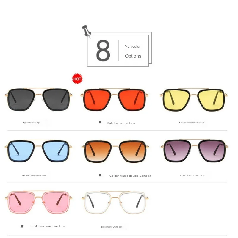 

Baby Fashion Glasses Kids Sunglasses Boy Metallic 2020 new Girl Sunglasses Trendy Kids Decorative Metal Children Sun Glasses