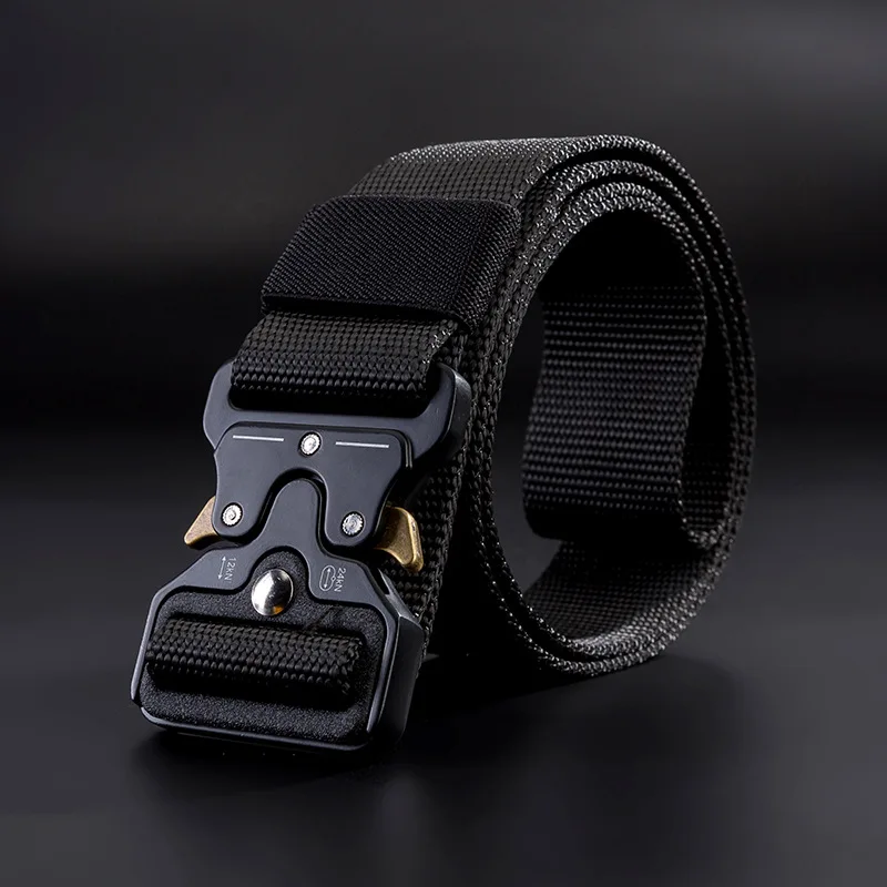 Тактические ремни нейлон военный поясной ремень с металлической пряжкой