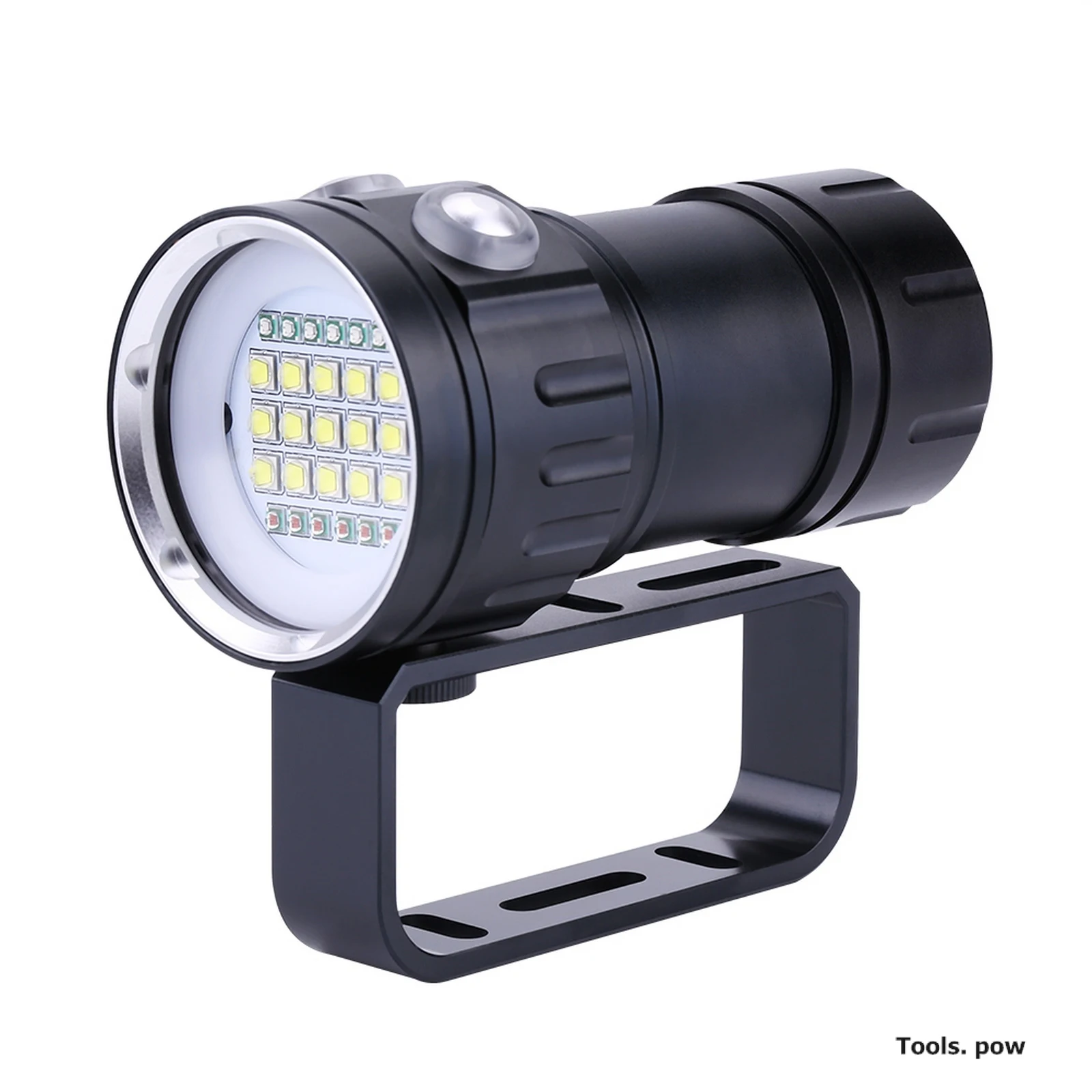 구매 IPX8 18000lm 손전등 300-500 미터 야외 캠핑, 하이킹 또는 야간 작업 램프에 대 한 수 중 램프 방수 빛