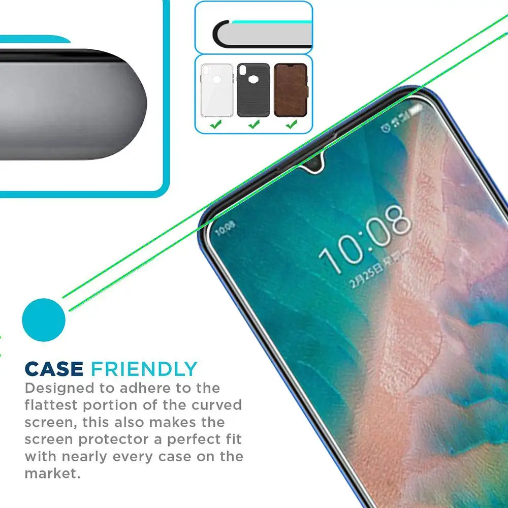 Закаленное стекло для ZTE Blade A7 2020 Защитное экрана 9H Премиум BLADE защитная пленка |