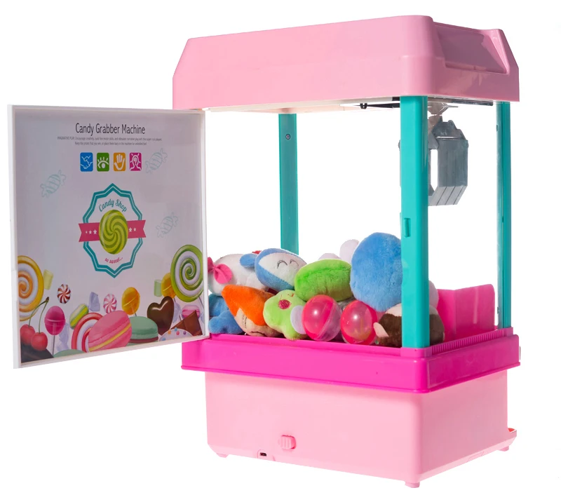 Игровой автомат для куклы с захватом, зарядка от usb, машина для захвата конфет, машина для захвата кранов, автомат для ловли рыбы, торговый автомат, зажим для куклы, захват