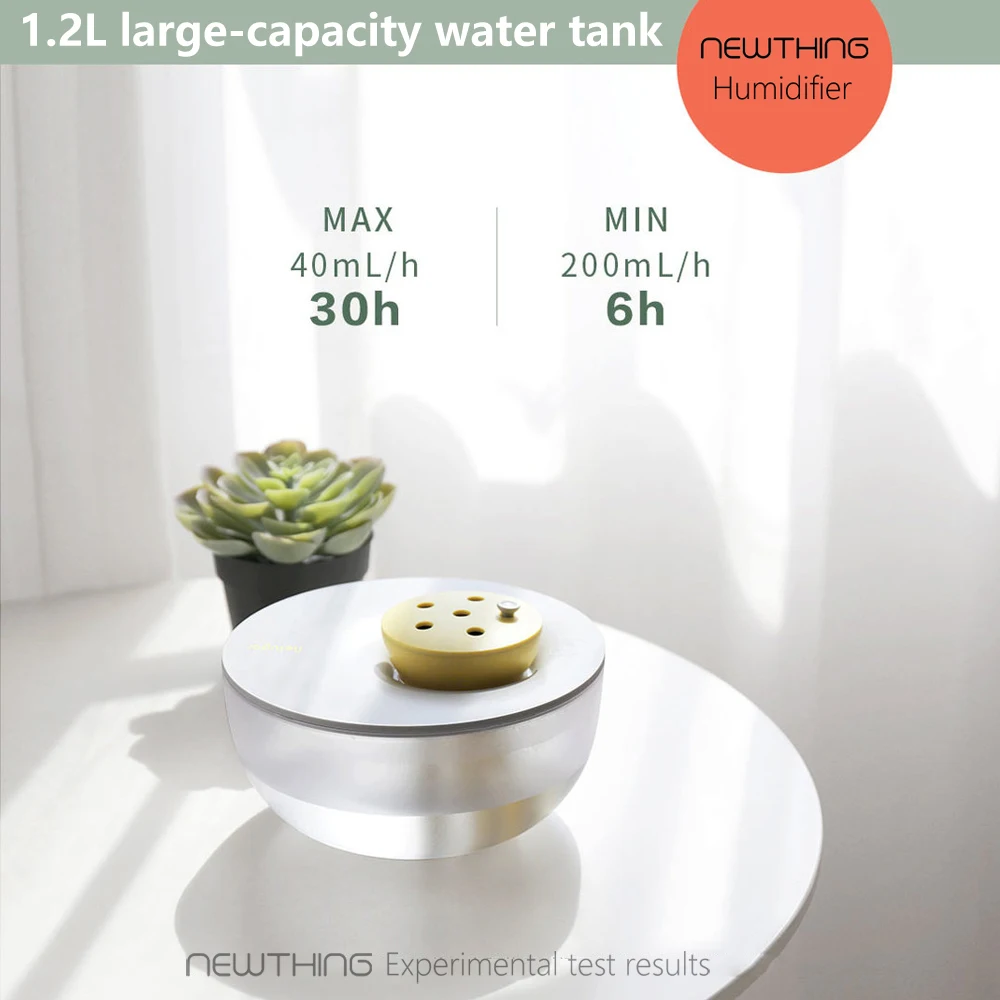 CAHOT 1.2L увлажнитель воздуха с USB портом для Портативный Настольный Электрический