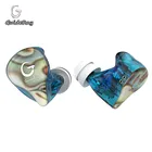 Гибридные Hi-Fi наушники GuideRay GR-i58GR-i18 GR-i68 1DD + 1BA, спортивные музыкальные наушники-вкладыши со сменным кабелем 0,78 мм, ZSX T4 P1