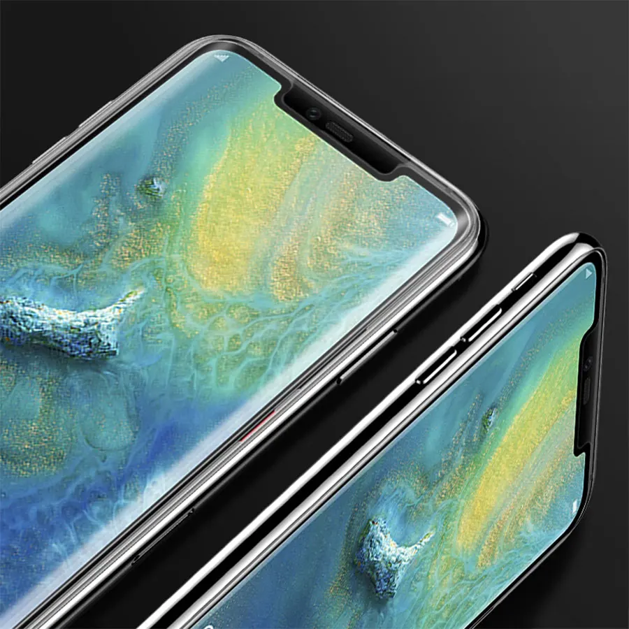 20D полное клеевое покрытие из закаленного стекла для huawei P30 P20 Lite mate 20 Pro Защитная пленка для экрана для V20 Nova 4 3i 3E Y7 Y9 Prime