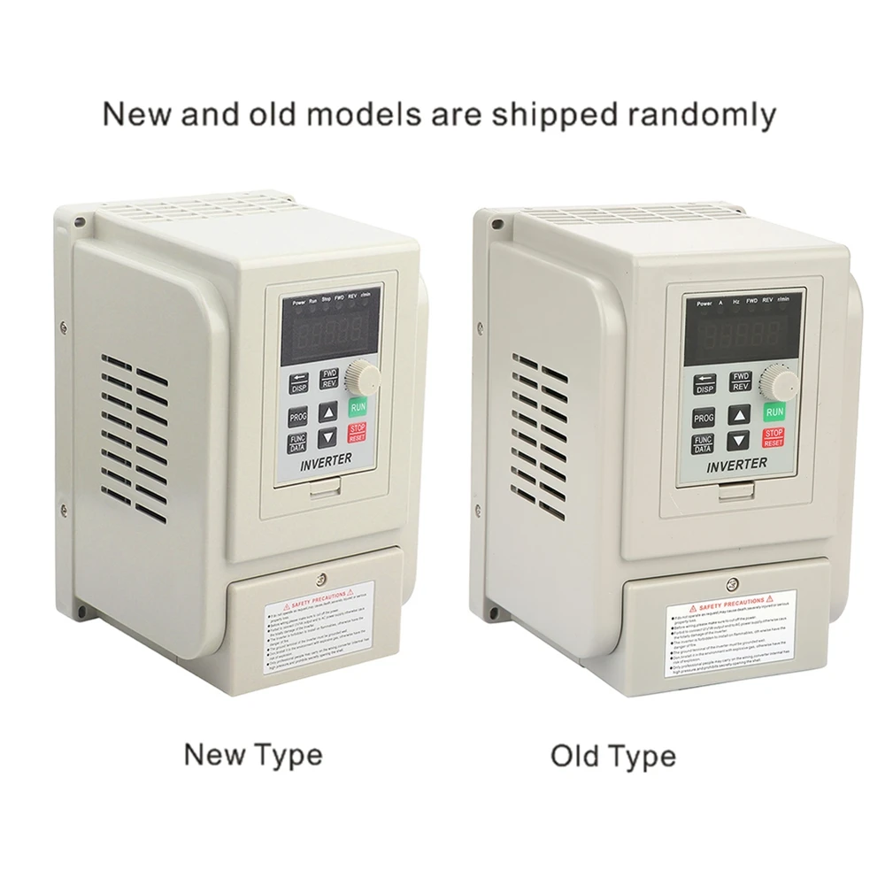 

VFD 2.2KW Inverter AT1-2200X Single-phase/Three-phase AC 220V Variable Frequency Drive Inverter Built-in Filter PWM Control