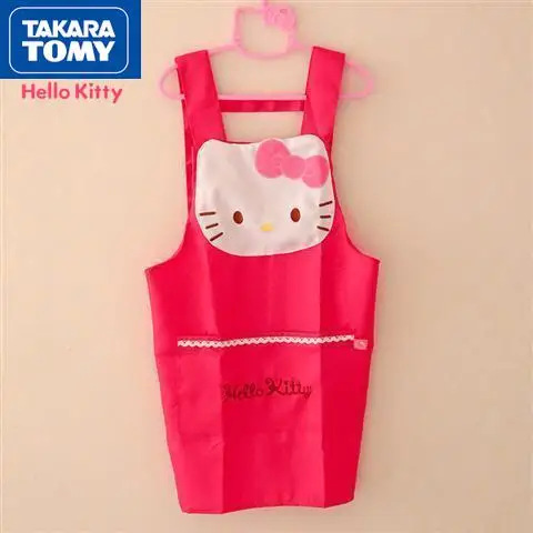 

Hello Kitty Cute Cartoon Head Comfortable Bib Simple Fashion Ladies Manicure Beauty Salon Sweet Apron