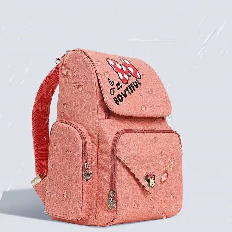 Дисней Микки Минни мультфильм сумка USB Отопление детские подгузники для