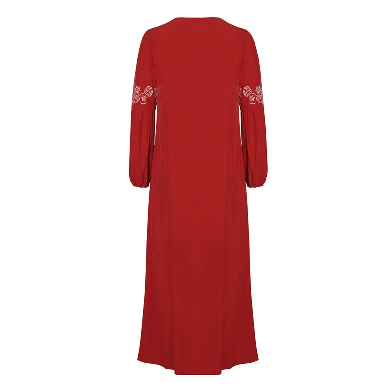 

Muslim Dress Women Abaya Dubai Caftan Turkey Long Dress Floral Printed Vintage Kaftan Islamic Maxi Dresses Robe Longue Femme