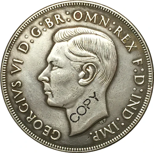 

Австралия 1938 1 кром Монета КОПИЯ 38,6 мм