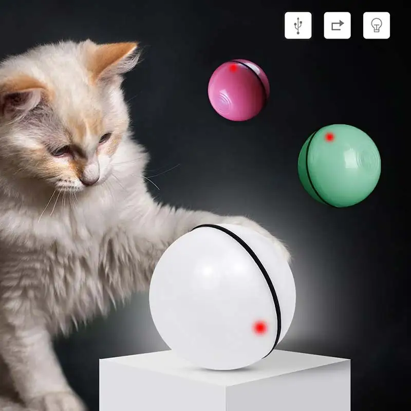 

Ball funny cat USB charging automatic rolling toy portable outdoor funny cat