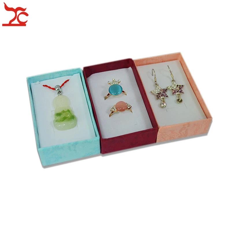 24 Pcs Mix Color Gift Box Jewelry Earring Organizer Storage Box Pendant Paper Package Box Jewelry Ring Storage Box 8*5*2.5CM