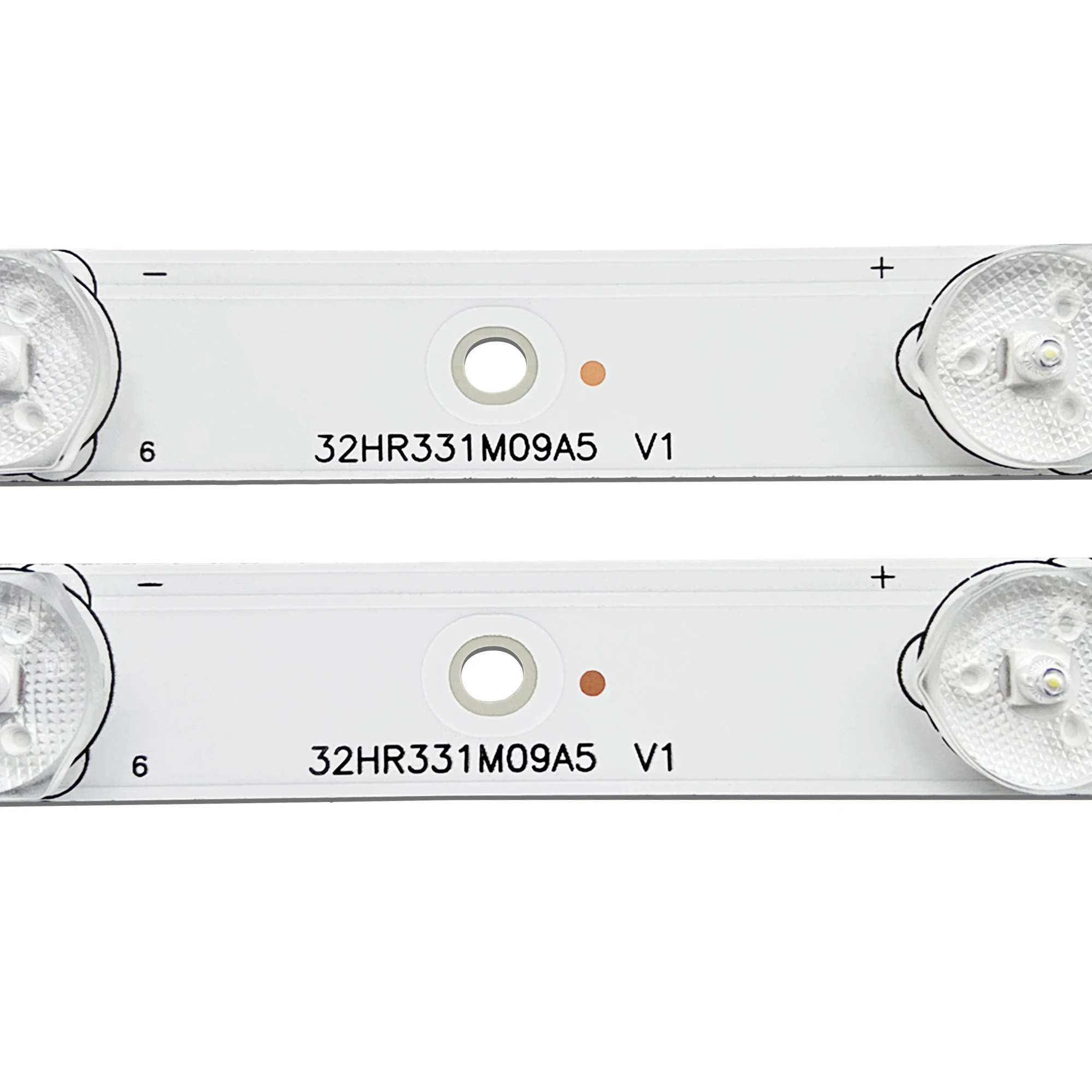 

（New kit）2pieces/set LED Backlight strip For D32TS7202 bar light 32HR331M09A5 V1 Led strip 1pcs=580MM 9Led lamps