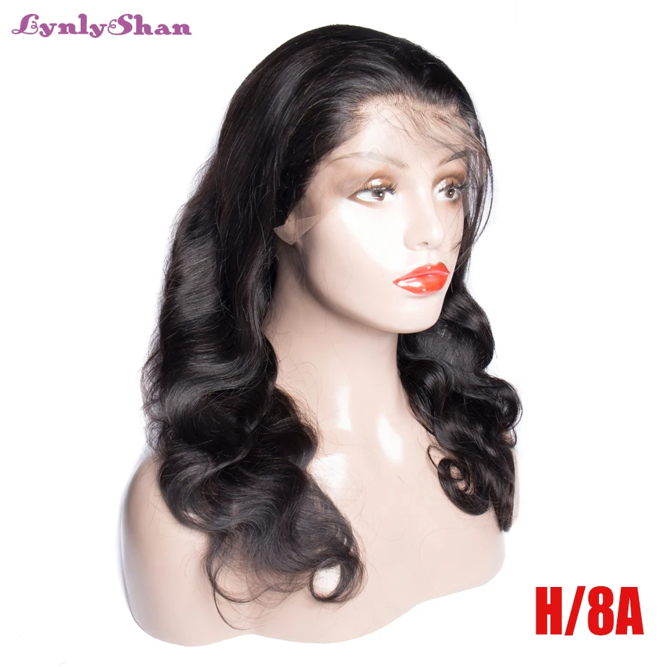 HD прозрачные передние парики на сетке бразильские волнистые человеческие волосы