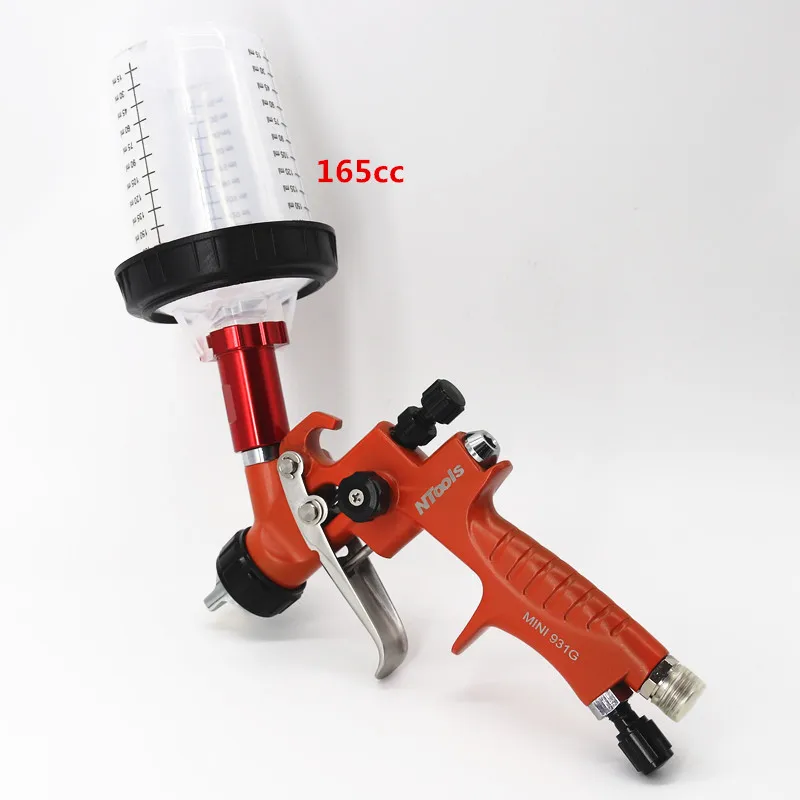 Пистолет-распылитель с адаптером и чашкой Для Смешивания Краски