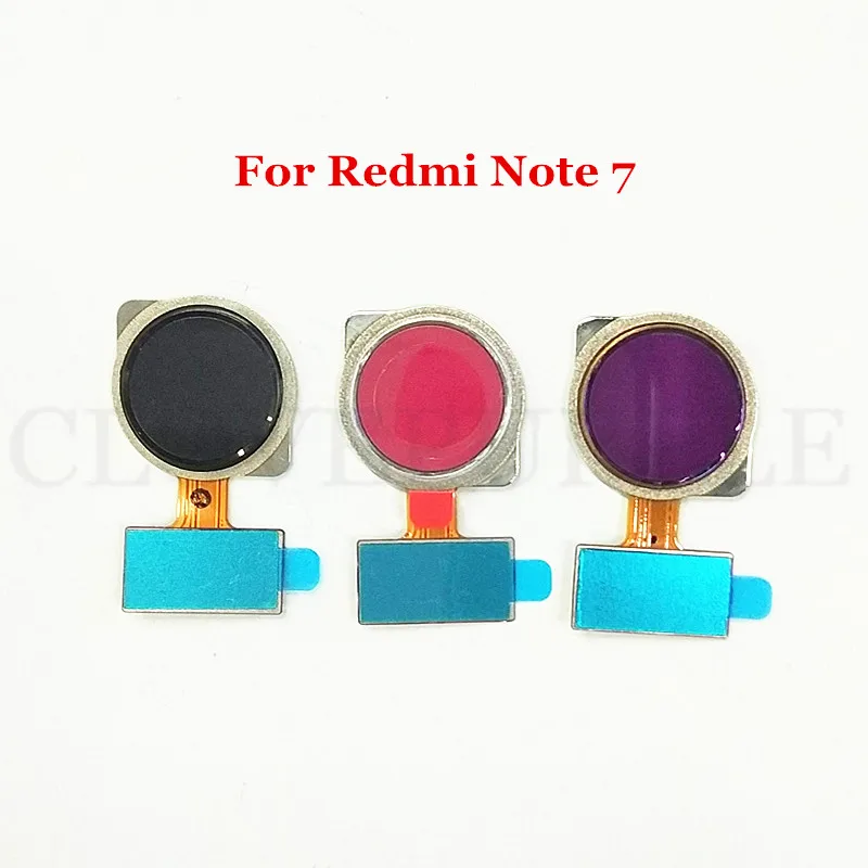 Сканер отпечатков пальцев для Xiaomi Redmi Note 7 кнопка возврата гибкий кабель